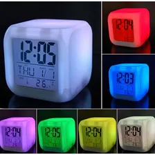 Relógio Despertador Digital Cubo Foto mini 4