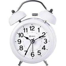 Rel贸gio Despertador Herweg 2707 021 Quartz Branco Foto mini 1