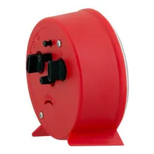 Relogio Despertador Herweg Moderno Vermelho Corda Analogico Foto mini 2