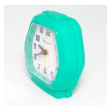 Relógio Despertador Quartz Tradicional Herweg 2635-283 Menta Foto mini  2