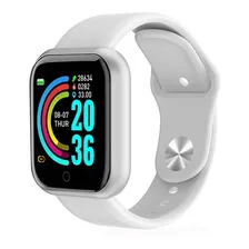 Rel贸gio Digital D20 Unisex Caixa Branco Foto mini 2