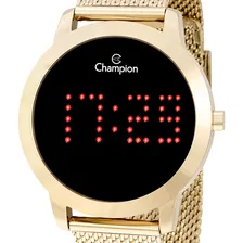 Rel贸gio Digital Feminino Champion Ch40099h Dourado Foto mini 4
