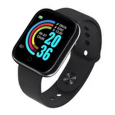Rel贸gio Digital Inteligente D20 PRETO Smart Bracelet Foto mini 1