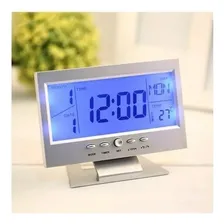 Rel贸gio Digital Lcd Data Hora Alarme Temperatura Led Foto mini 3