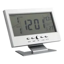 Rel贸gio Digital Lcd Data Hora Alarme Temperatura Led Foto mini 1