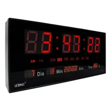 Rel贸gio Digital Led Grande Cozinha Gin谩sio Foto mini 1