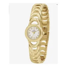 Rel贸gio Dourado Feminino Champion Original Foto mini 1