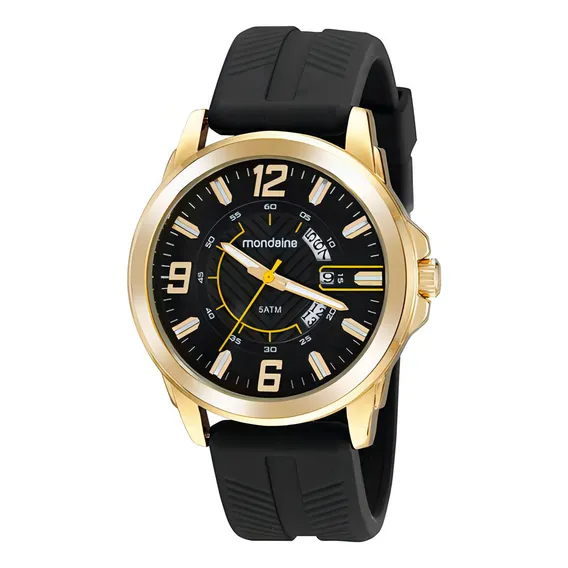 Rel贸gio Dourado Mondaine Masculino 83490gpmvdi1 Original+ Foto 1