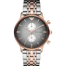 Rel贸gio Emp贸rio Armani Ar1721 Misto Completo Original Rose Foto mini 1