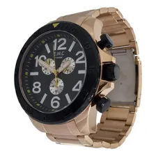 Rel贸gio Ewc Masculino Rose Gold Cron贸grafo Big Emt141638 Foto mini 1