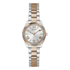 Relógio feminino casual feminino Guess com pulseira bicolor Foto  mini 1