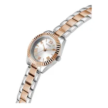 Relógio feminino casual feminino Guess com pulseira bicolor Foto mini  2