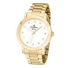 Rel贸gio Feminino Champion Dourado Brilho Original Foto mini 1