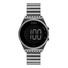 Rel贸gio Feminino Euro Fashionfit Eubjt016ac/4c Digital Cinza Foto mini 1