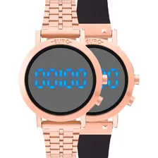 Rel贸gio Feminino Euro Original Fashion Fit Rose Ou Dourado Foto mini 4