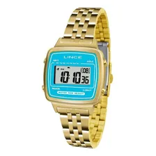Relógio Feminino Lince Digital Sdph042l Bakx Dourado Foto  mini 1