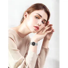 Rel贸gio feminino Shine Grace Rel贸gio feminino prateado Foto mini 2
