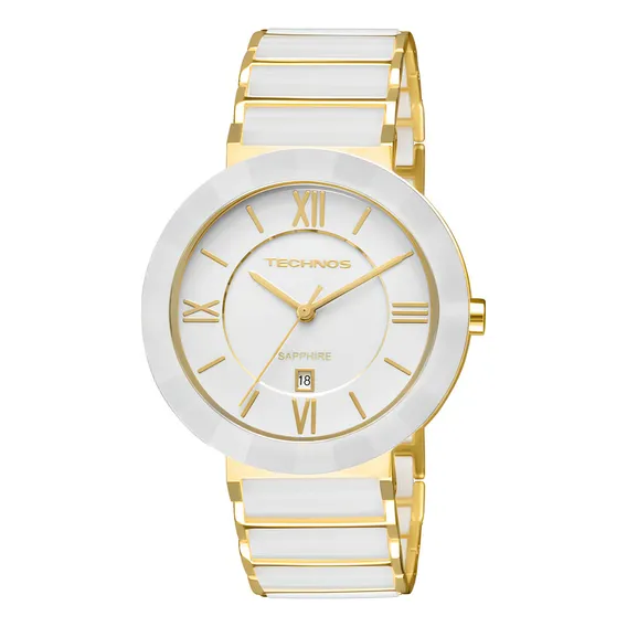 Relógio Feminino Technos Ceramic Branco Foto 1