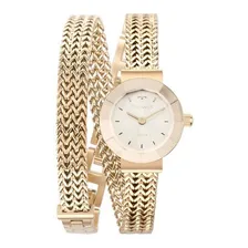 Rel贸gio Feminino Technos Mini Dourado Envio 24h Foto mini 1