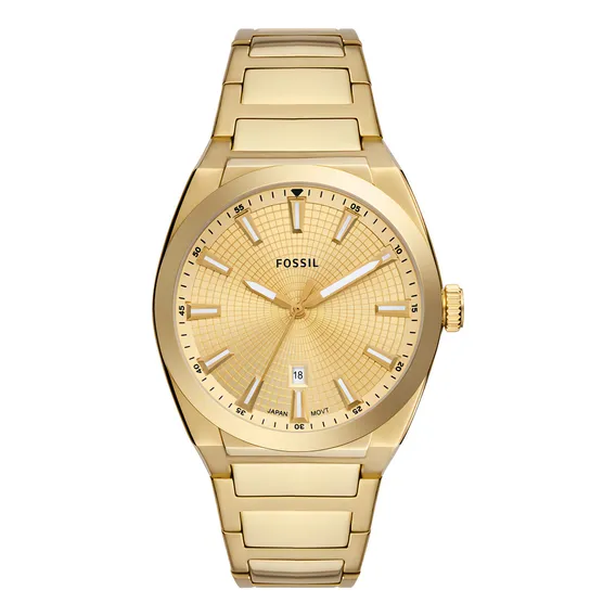 Rel贸gio Fossil Feminino Dourado Foto 1