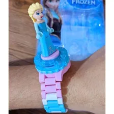 Rel贸gio Frozen Digital Infantil + Boneco Lego Elsa Foto mini 3