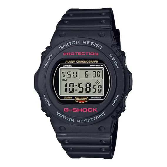 Relógio G-shock Dw-5750ue-1dr Preto Foto 1