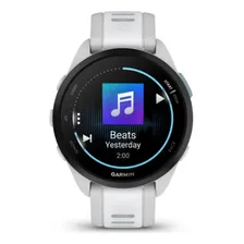 Rel贸gio Garmin Forerunner 165 Music Cinza E Branco Ww / Gps Foto mini 4