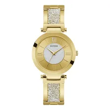 Relógio Guess Feminino Aço Dourado W1288l2 Foto  mini 1