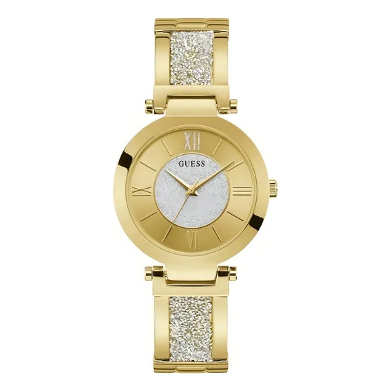 Relógio Guess Feminino Aço Dourado W1288l2 Foto 1