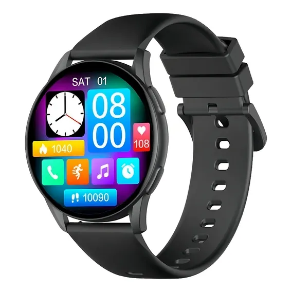 Rel贸gio inteligente Smartwatch Kieslect K11 Rel贸gio inteligente preto Foto 1