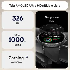 Rel贸gio Inteligente Zeblaze Gtr 3 Pro Sport Amoled 1.43 Ip68 Prat Foto mini 4