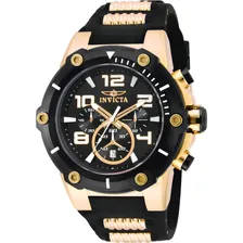 Rel贸gio Invicta 17200 Masculino Banhado Ouro 18k Original Foto mini 1