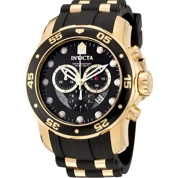 Relógio Invicta Pro Diver 6981 Dourado Foto 1