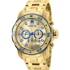Rel贸gio Invicta Pro Diver 80069 Original Banhado Ouro Foto mini 1