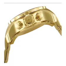 Rel贸gio Invicta Pro Diver Plaque Ouro Fundo Verde 21925 0075 Cor Da Correia Dourado Foto mini 3