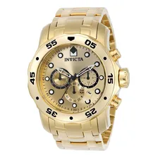 Rel贸gio Invicta Pro Diver Scuba 0074 Dourado Masculino Foto mini 1