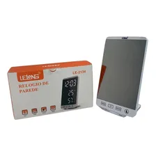 Relógio Led Digital Parede/mesa Espelhado P/ Escritorio Le Foto mini  3