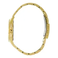 Relogio Lince Feminino Lrg4560l Kv16 Dourado Coraçao Cor do fundo Champanhe Foto mini  2