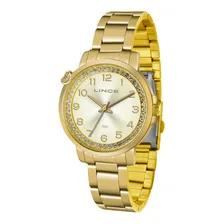 Relogio Lince Feminino Lrg4570l C2sx Dourado Aço Foto  mini 1