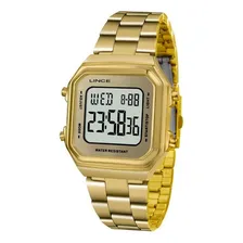 Relogio Lince Feminino Sdg616l Bxkx Digital Dourado Foto mini 1