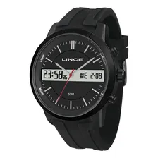 Relogio Lince Masculino Anadigi Map4489s P1px Aço Preto Foto mini 1