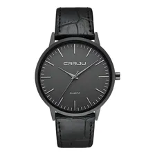 Relógio Masculino Casual Ultra Fino De Luxo Analógico Preto Foto mini  2