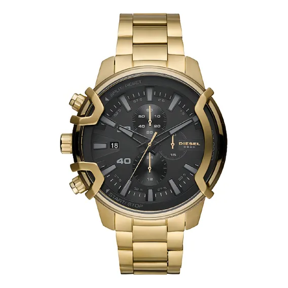 Relógio Masculino Diesel Dourado Dz4522b1 G1kx Foto 1