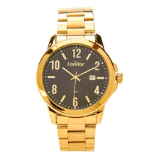 Relógio Masculino Dourado Condor Foto  mini 1