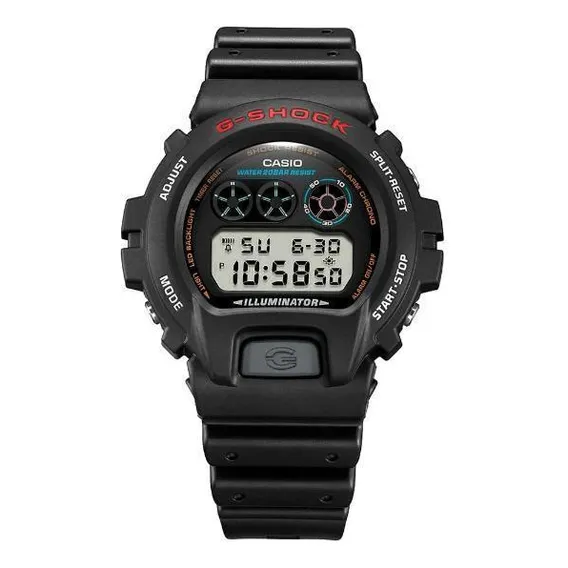 Rel贸gio Masculino G-shock Casio Preto Dw-6900u-1dr Foto 1