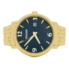 Relógio Masculino Magnum Dourado Elegante Original Ma34594a Foto mini  2