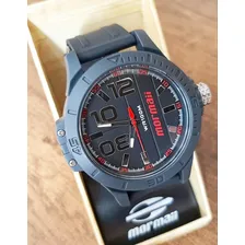 Rel贸gio Masculino Mormaii Melhor Relogio Masculino Correia Preto Fundo Preto Foto mini 2