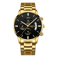 Relogio Masculino Nibosi 2309 Anti Risco Funcional Luxo Foto mini 1