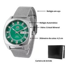 Relógio Masculino Orient Automático F49ss011 E1sx Original Foto mini  2