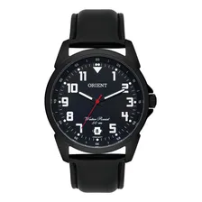 Relogio Masculino Orient Preto Pulseira Couro Mpsc1009 P2px Foto mini 1